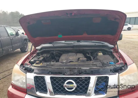 2015 Nissan Titan Sv из США, поврежденный, VIN 1N6BA0EDXFN515016